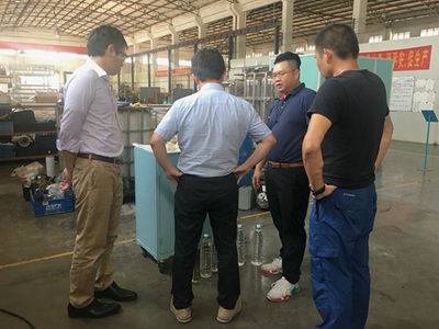 客戶來訪，進(jìn)行實(shí)地參觀考察