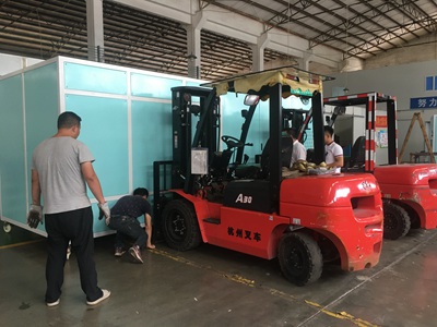 瀚潤德環(huán)保污水處理設(shè)備出貨拉...?。?！